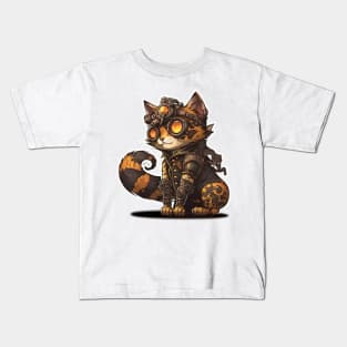 Ragdoll Cat Steampunk Kids T-Shirt